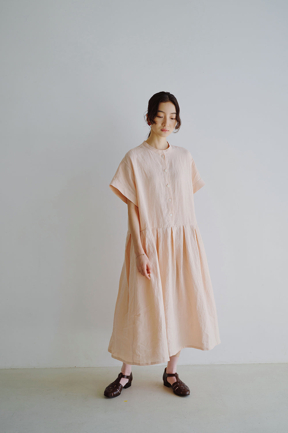 simple linen dress Allure | Bohomey Style with casual flats for a comfy and breezy daily look or add a pair of heeled sandals for an effortless and alluring evening ensemble SIMPLE LINEN DRESS koowofficial