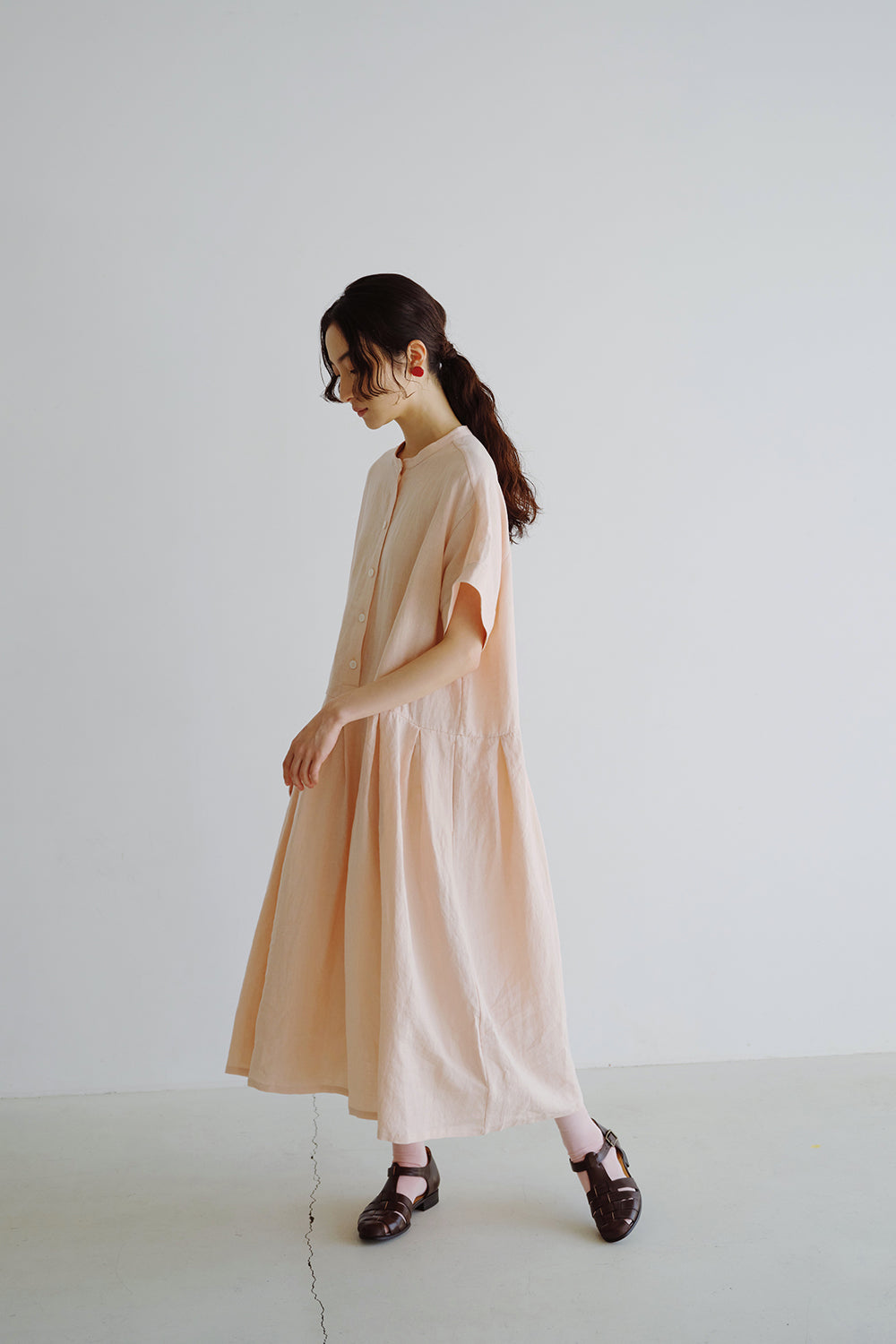 SIMPLE LINEN DRESS koowofficial SIMPLE LINEN DRESS koowofficial