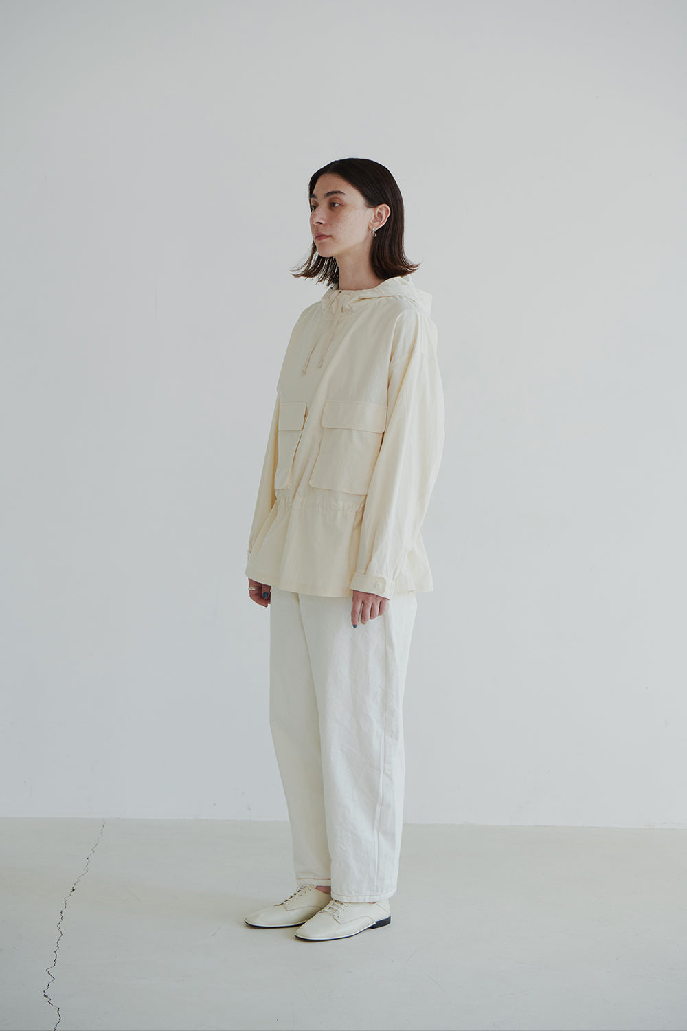 OMI ZARASHI COTTON HOODIE