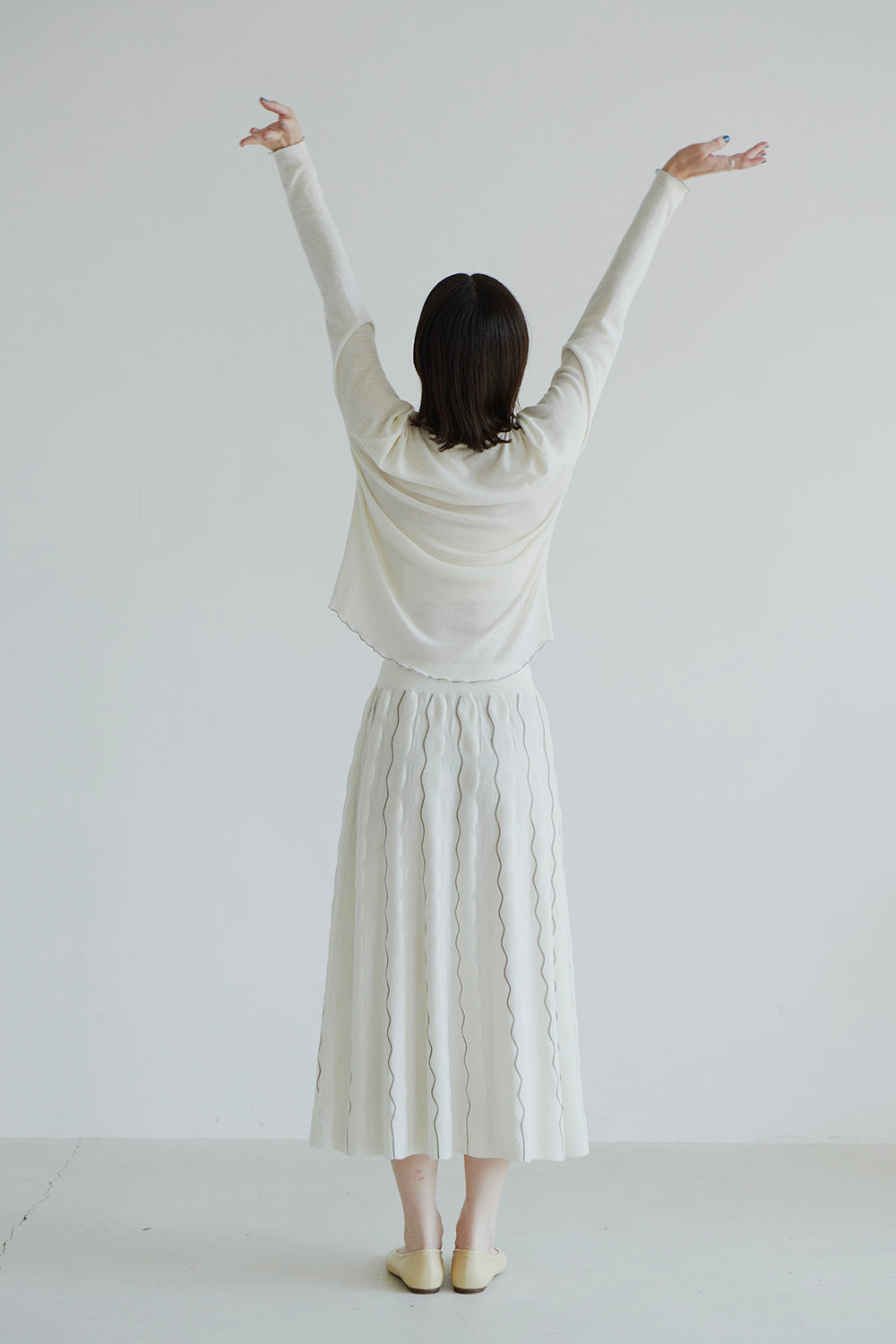BASIC KNITWEAR T-SHIRT